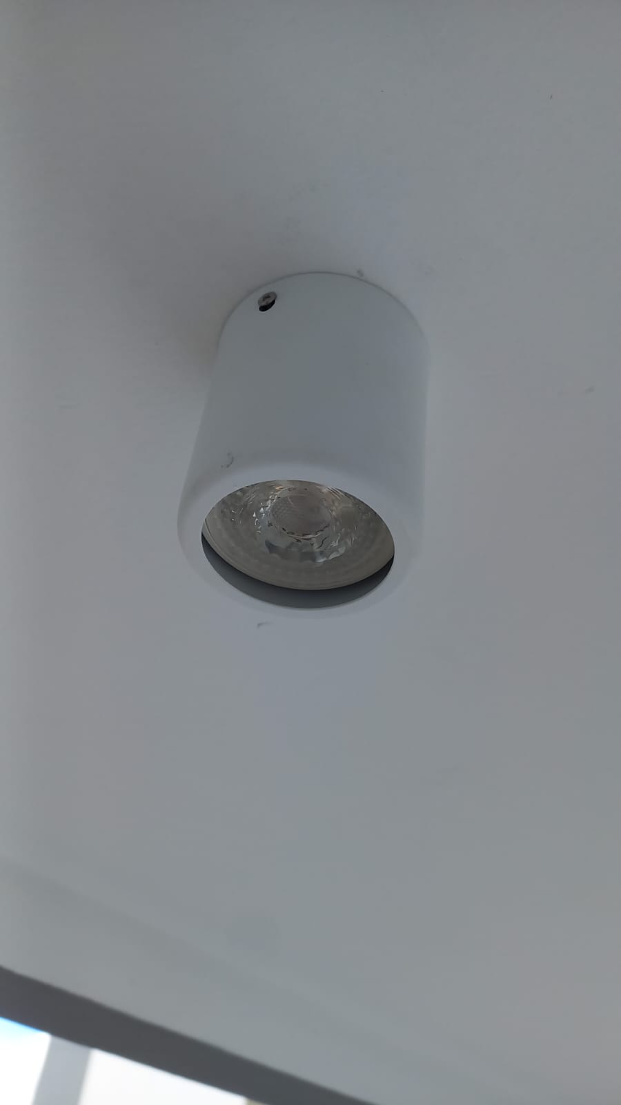 Spot de iluminação instalado pela SSA